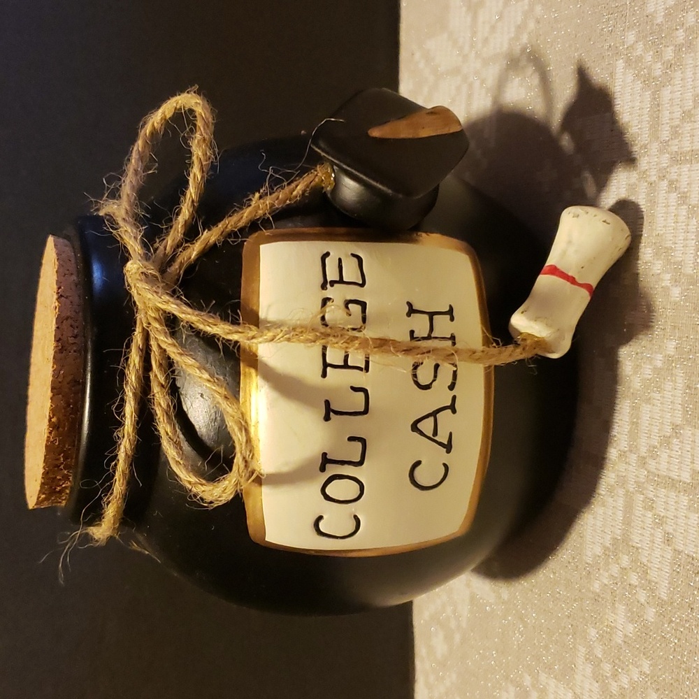 College Cash Money Jar New in Box